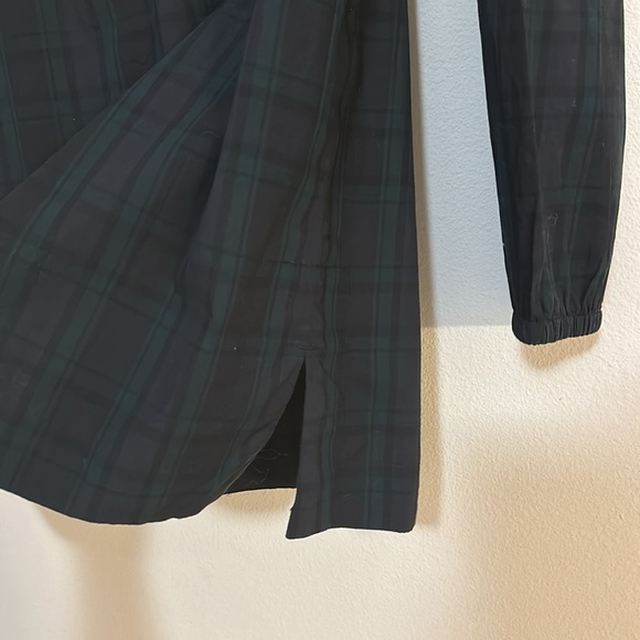 J. Crew Velvet Trimmed V Neck Tunic Black Watch NWT - Picture 7 of 7